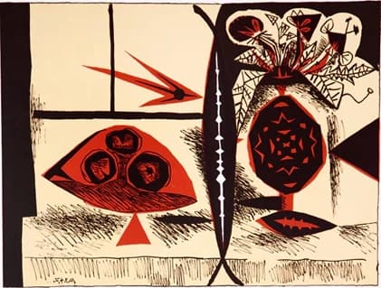 Composition au Vase des Fleurs